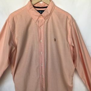 POLO RALPH LAUREN MEN'S LONG SLEEVE SHIRT X-LARGE